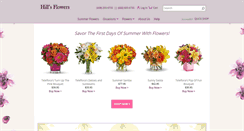 Desktop Screenshot of hillsflowers.biz